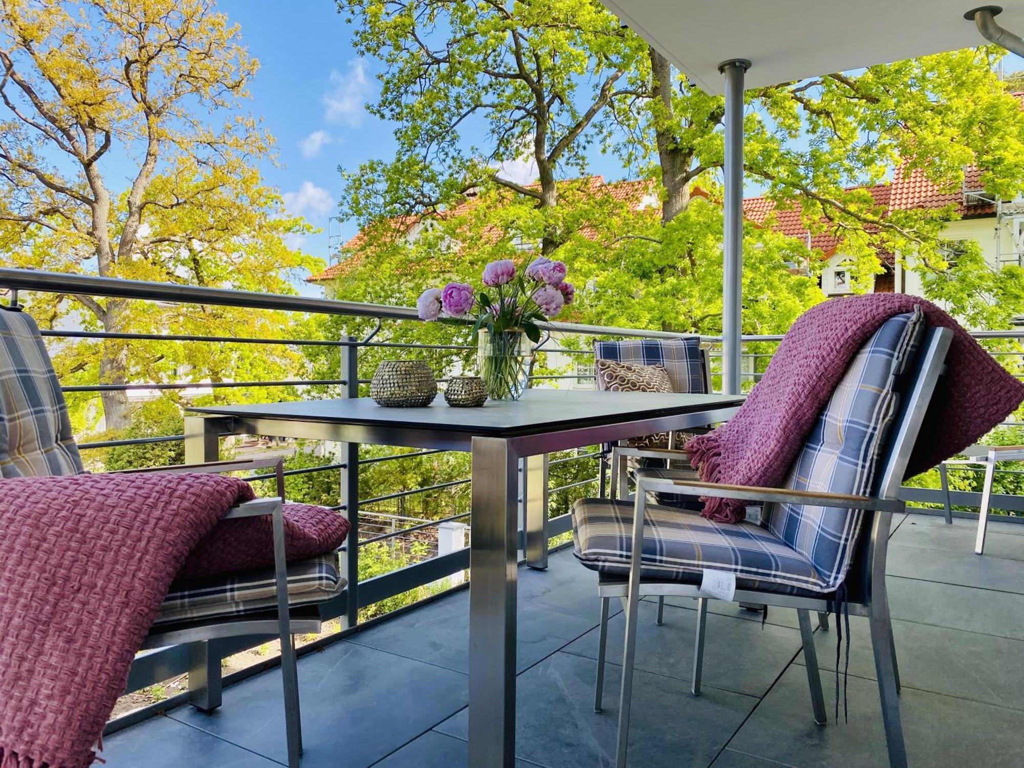 Ferienwohnung Meerzeit In Der Villa Duene Ostseebad Binz Exterior foto